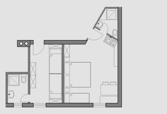 Ferienwohnung D2 - Hotel Schmiede, Wagrain