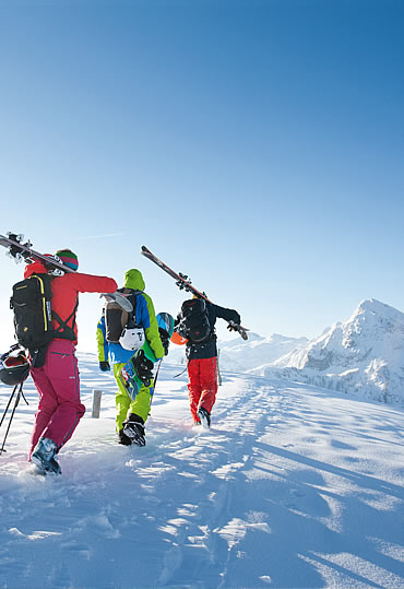 und die sportlicheren machen eine skitour